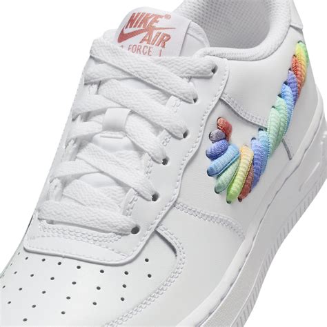 Nike Air Force 1 Low GS Rainbow Swoosh 